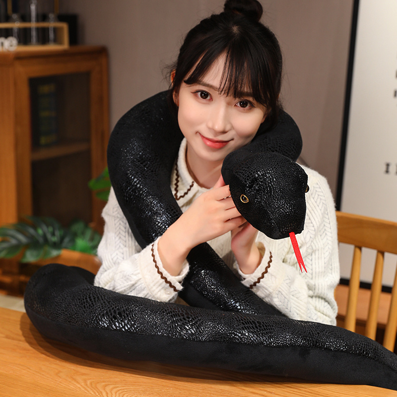 Bolster Pillow Long - 4 Colors Simulation Snakes Plush Toy