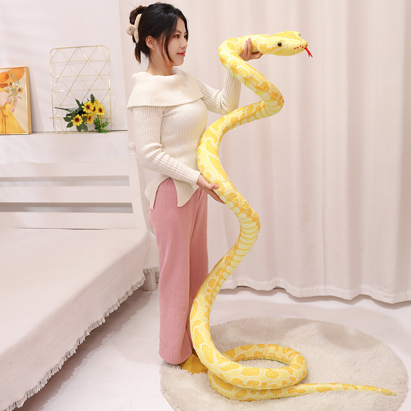 400cm Large Size Giant Snake C - Bolster Pillow Long 评论和价格