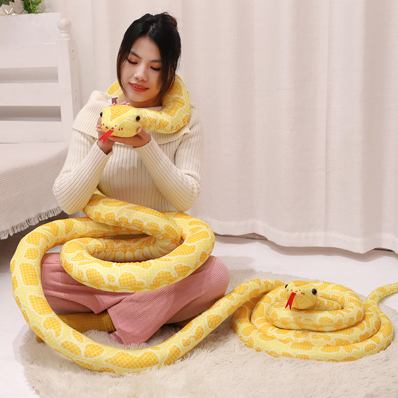 400cm Large Size Giant Snake C - Bolster Pillow Long 评论和价格
