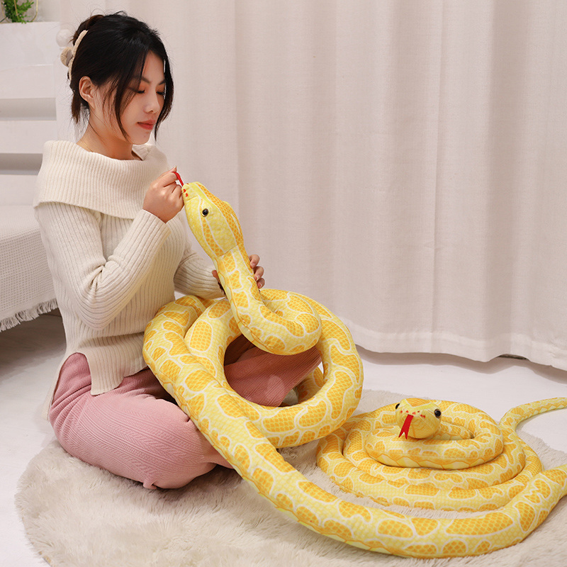 400cm Large Size Giant Snake C - Bolster Pillow Long 评论和价格