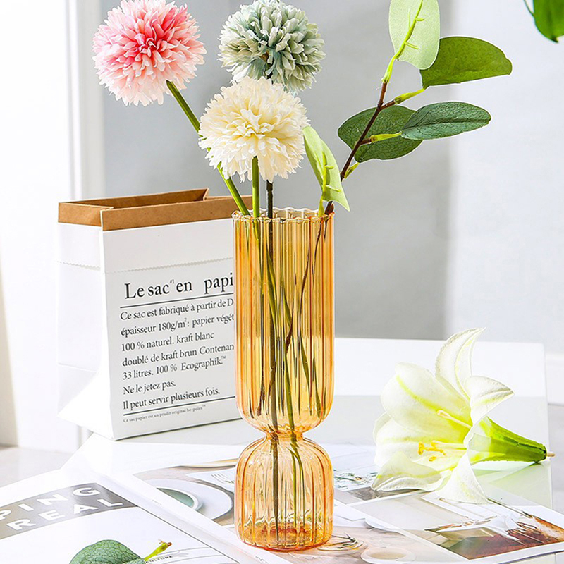 Nordic Glass Vase Small Glass  - Xt Home Textiles 评论和价格