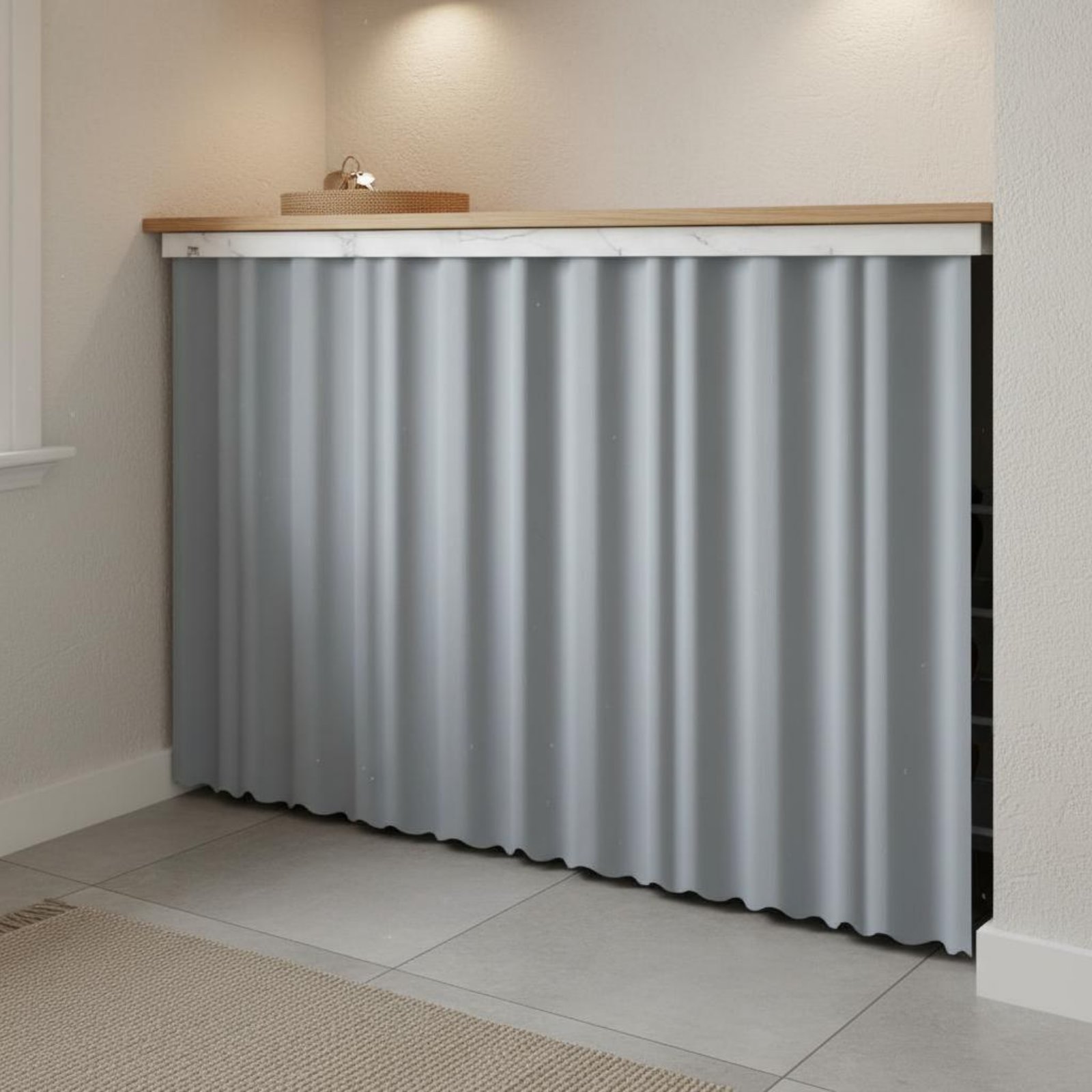 Hook and Loop Cabinet Curtain  - Home Textiles Design 评论和价格