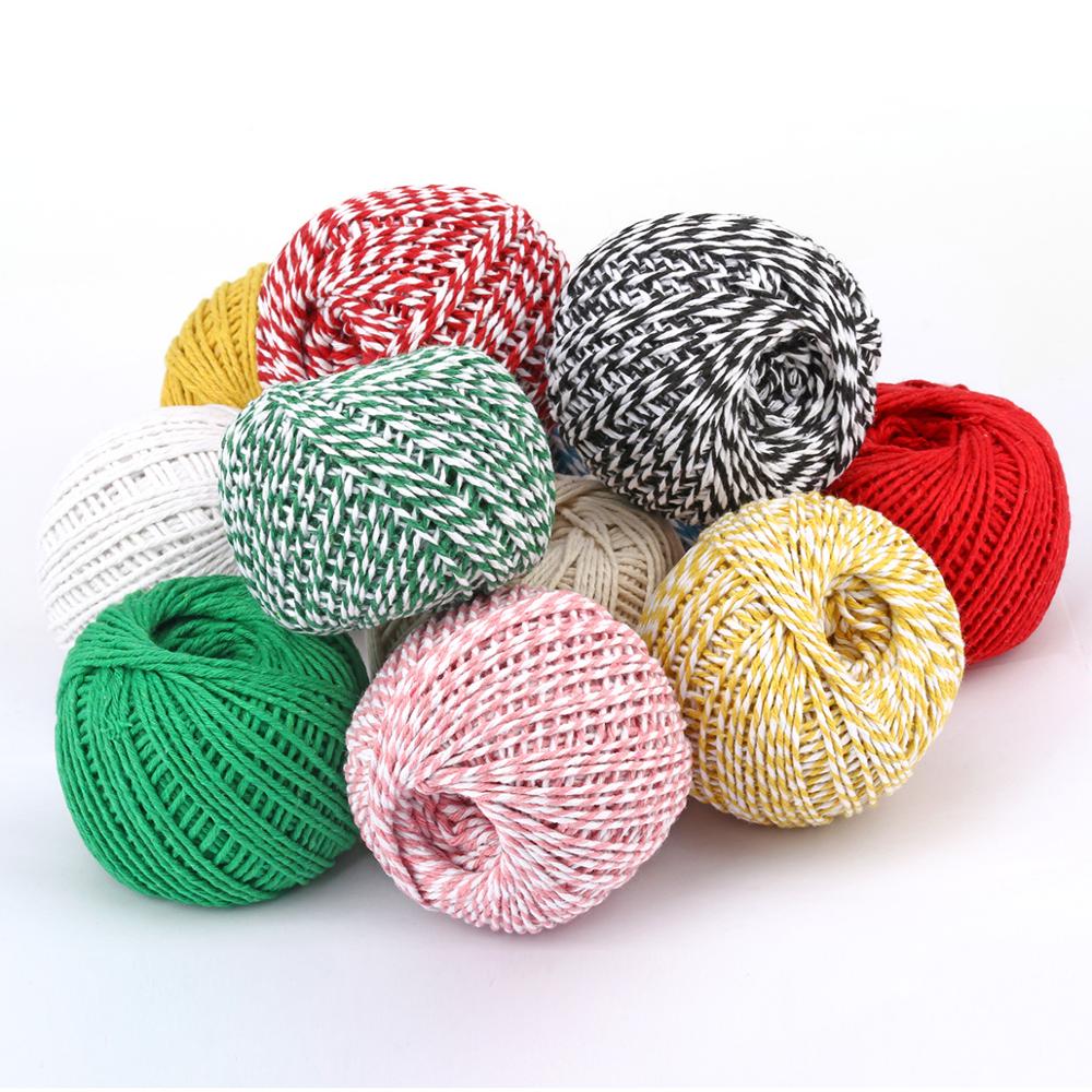 Two Colors Cotton Bakers Twine - Home Textiles Com 评论和价格