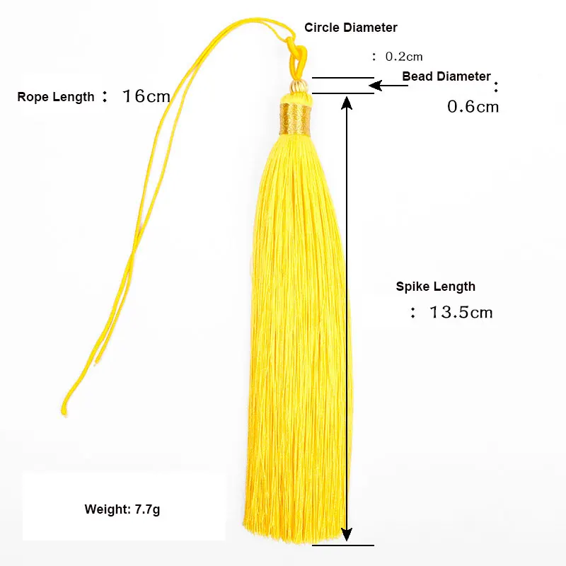 1PC 13CM Craft Tassels Silk Ha - Home Textiles Design 评论和价格