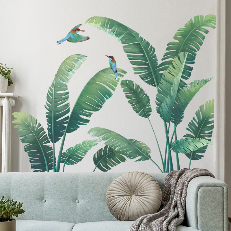 Tropical Plant Banana Leaf Vin - Xt Home Textiles 评论和价格