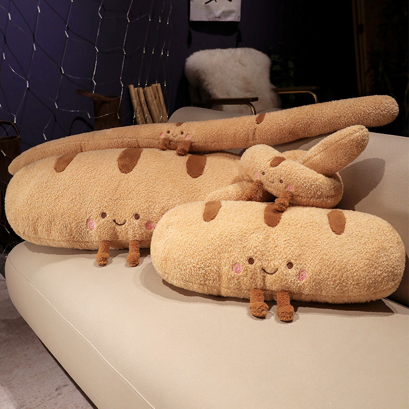 Soft Long Baguett Throw Pillow - Bolster Pillow Long 评论和价格