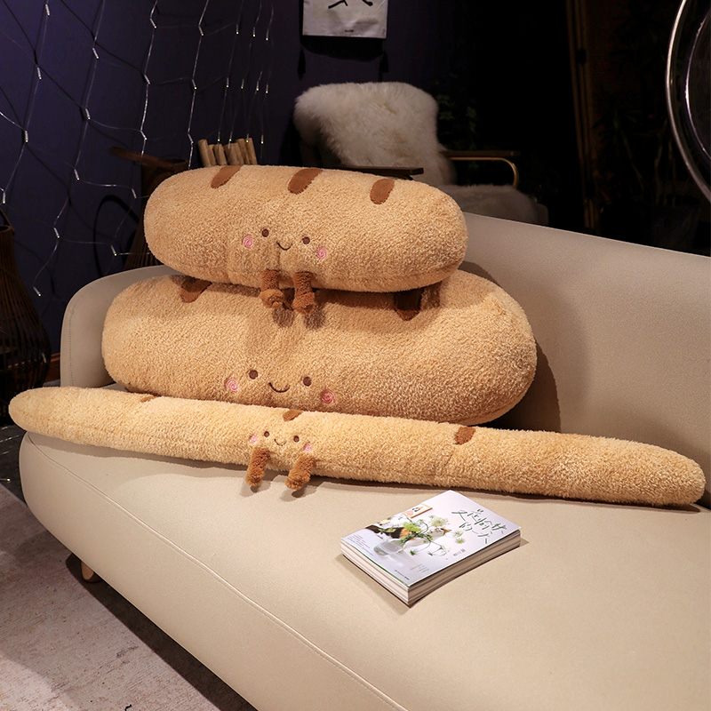 Soft Long Baguett Throw Pillow - Bolster Pillow Long 评论和价格