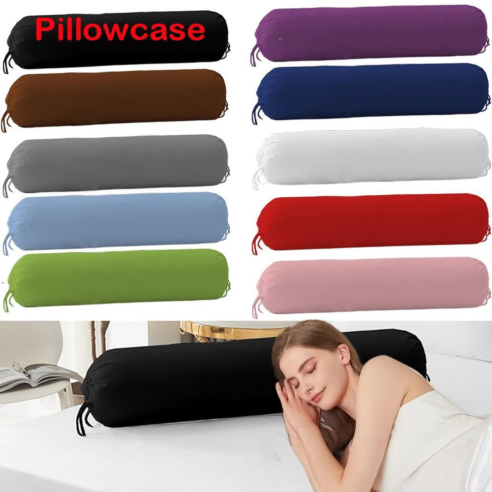 Solid Color Long Cylindrical P - Bolster Pillow Long 评论和价格