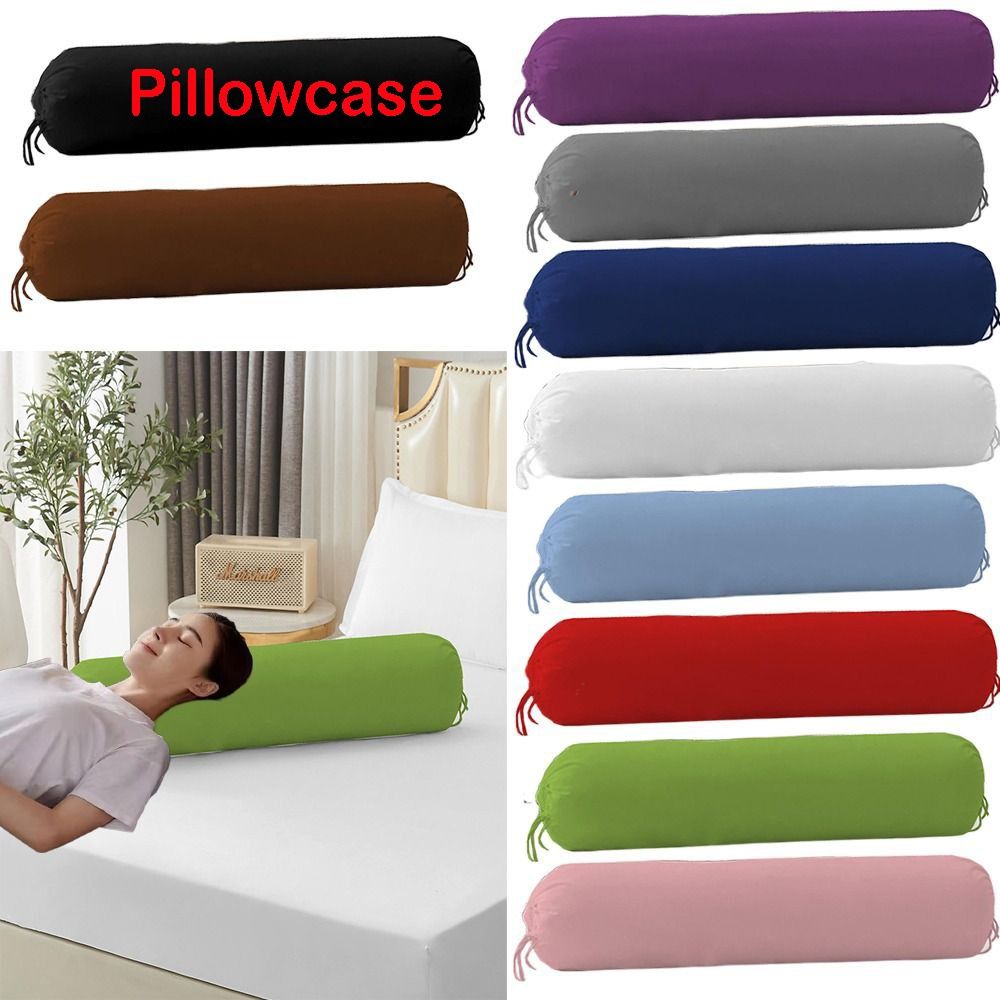 Solid Color Long Cylindrical P - Bolster Pillow Long 评论和价格