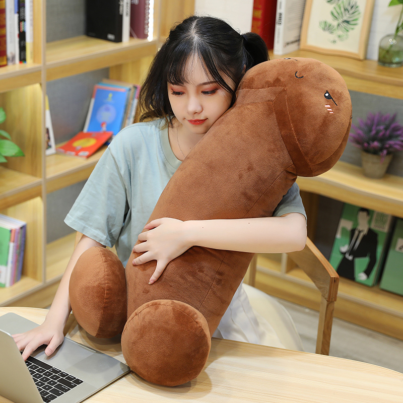 Long Lifelike Penis Plush Toy  - Bolster Pillow Long 评论和价格