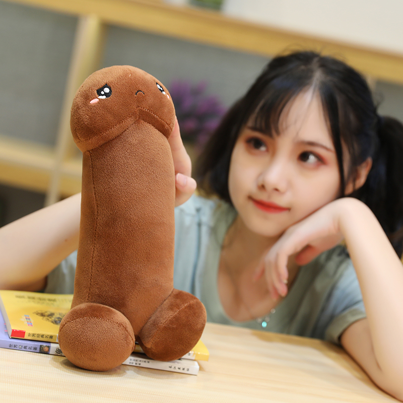 Long Lifelike Penis Plush Toy  - Bolster Pillow Long 评论和价格